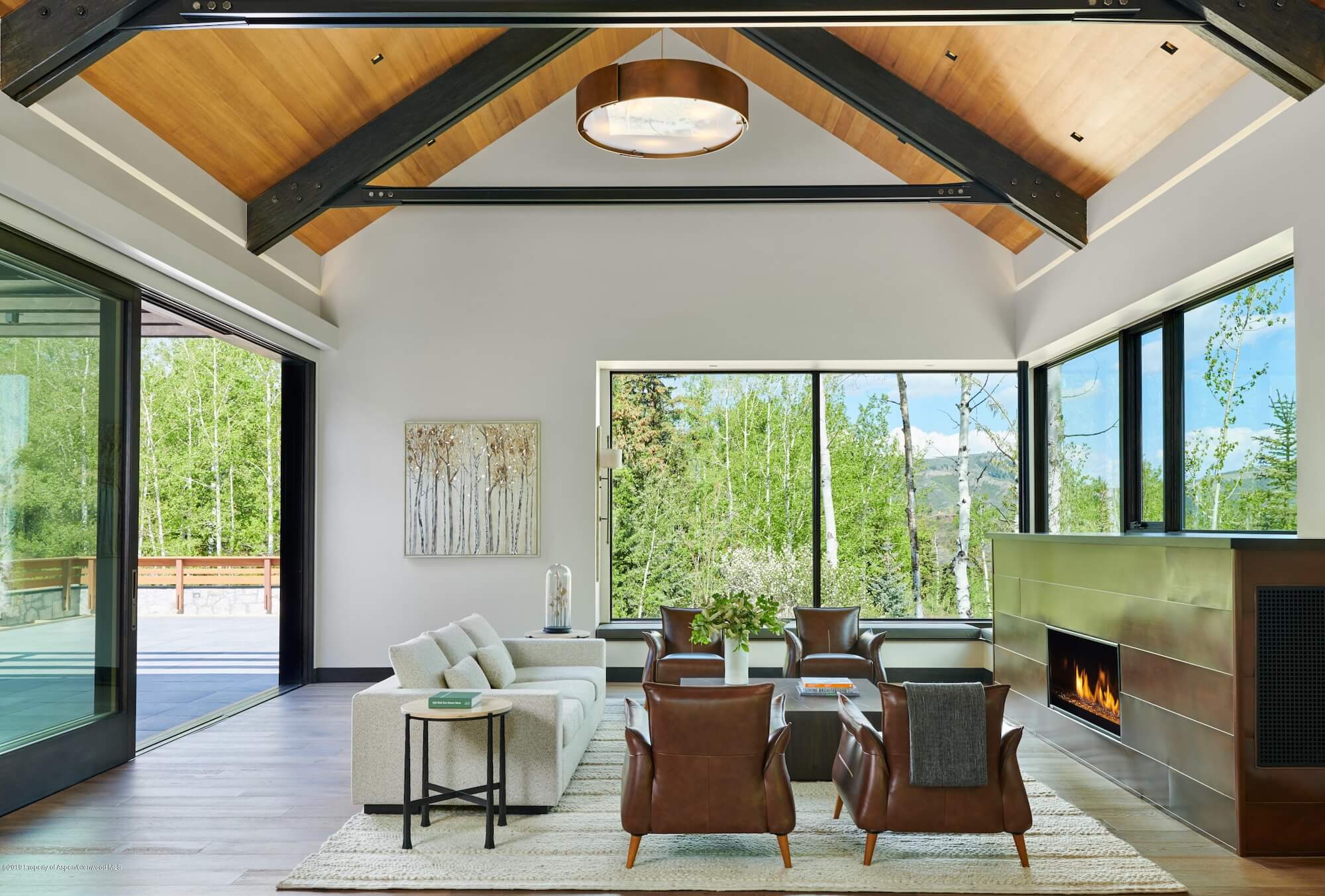 Pine Crest - Living- Snowmass